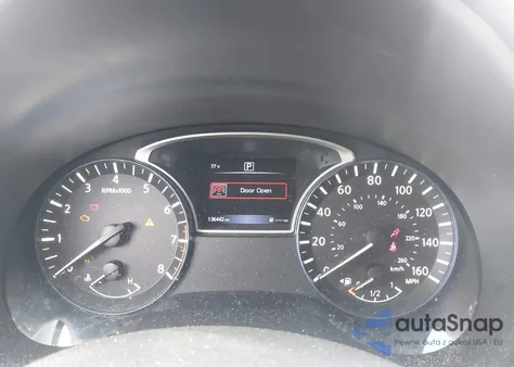 2016 Nissan Altima 2.5 Sr из США, поврежденный, VIN 1N4AL3APXGC216719